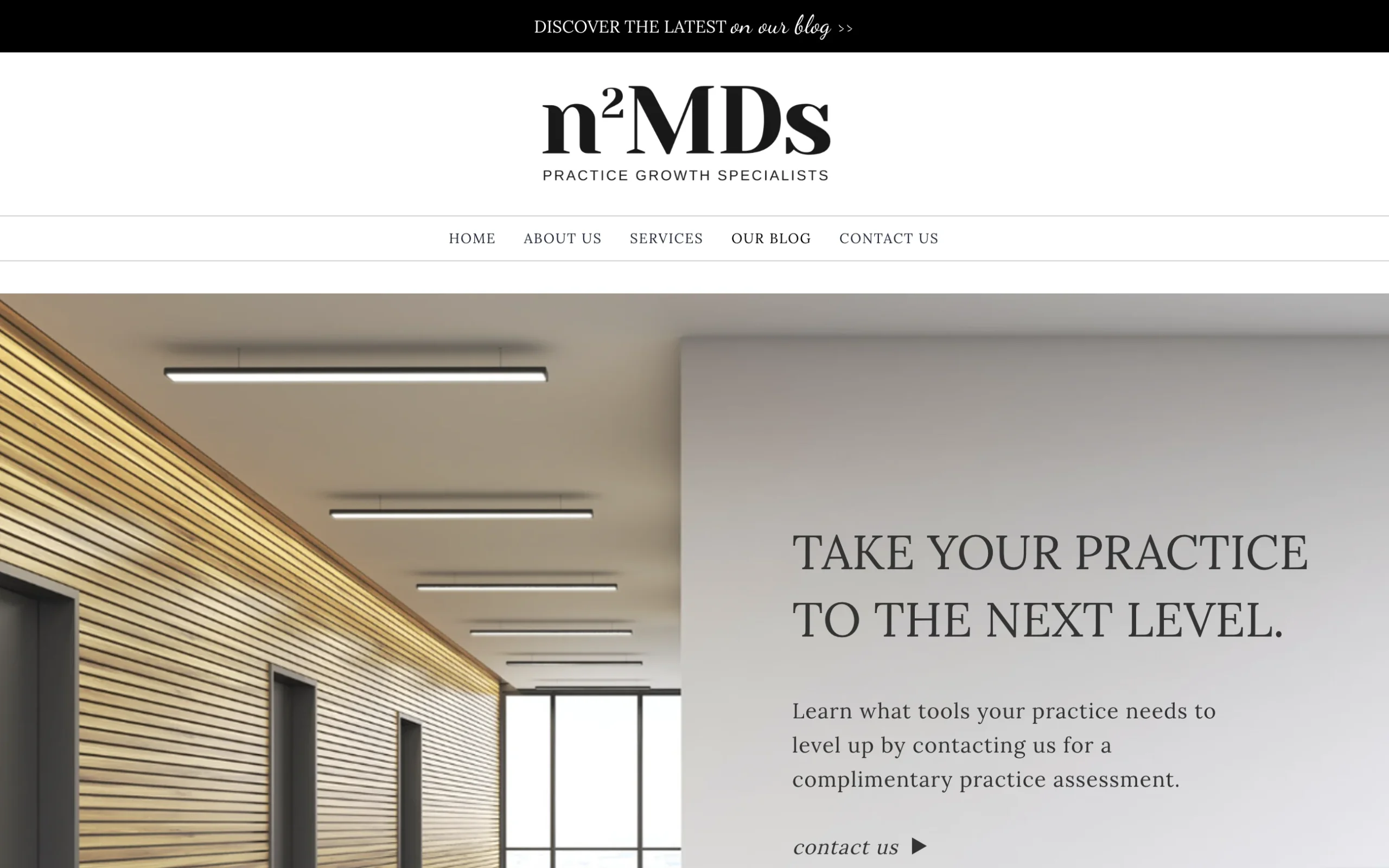 Custom website development for n2MDs by Pratt Web Solutions