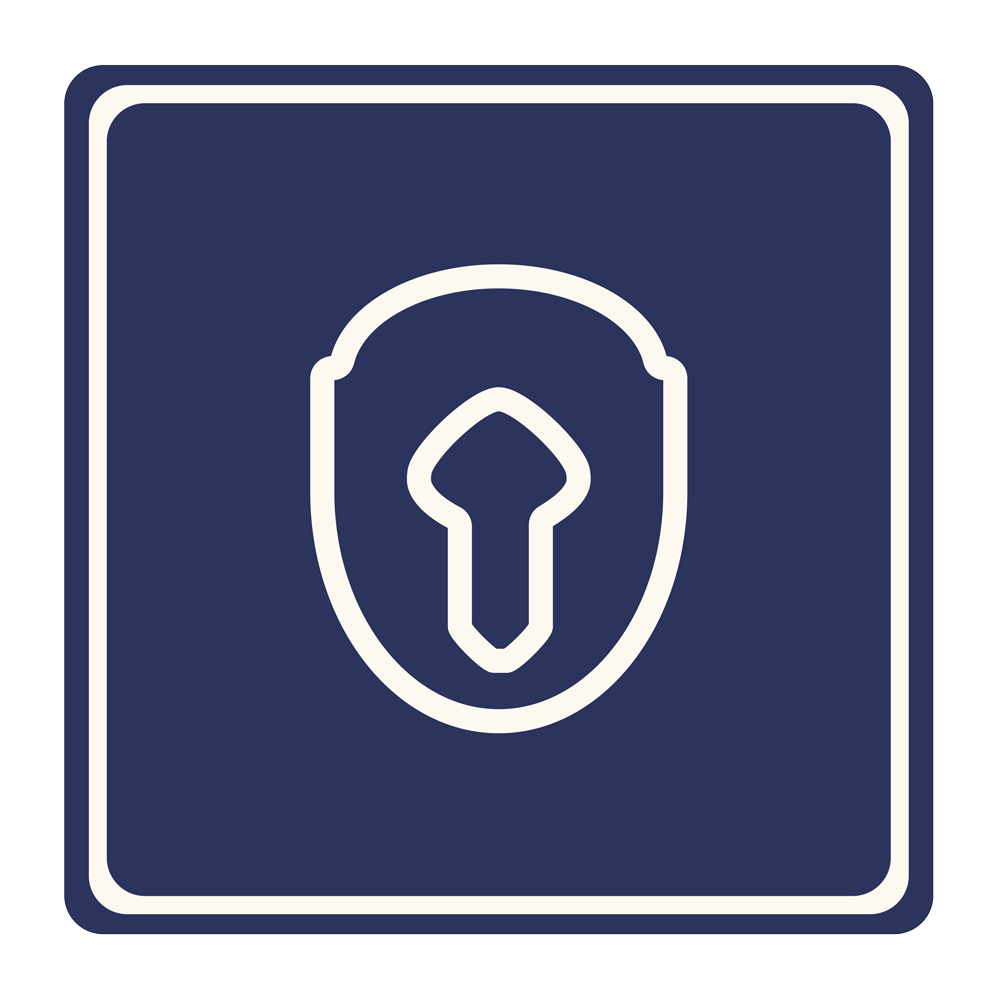 Icon of a lock, representing website security offered by Pratt Web Solutions